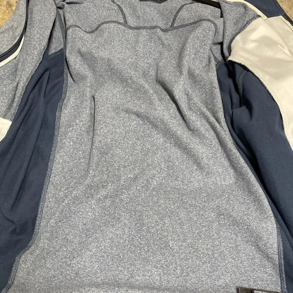 The North Face Blue Full Zip Soft Shell Jacket Size Large